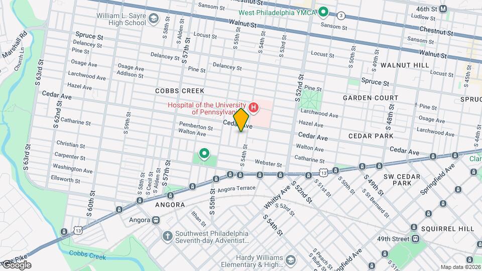 629 S Yewdall St Map and Location Details