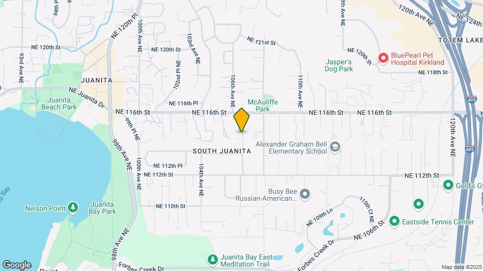 11341 106th Ave NE Mapa y Detalles de la Ubicación