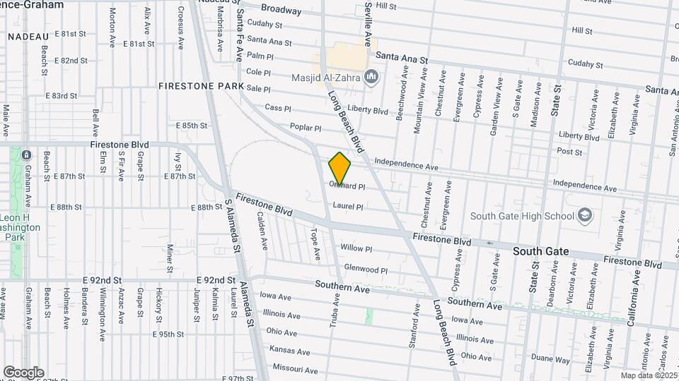 2728 Orchard Pl Map and Location Details