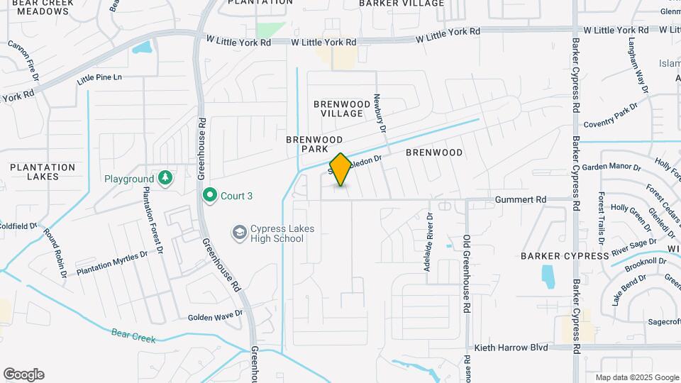 5910 Bonners Park Ct Map and Location Details