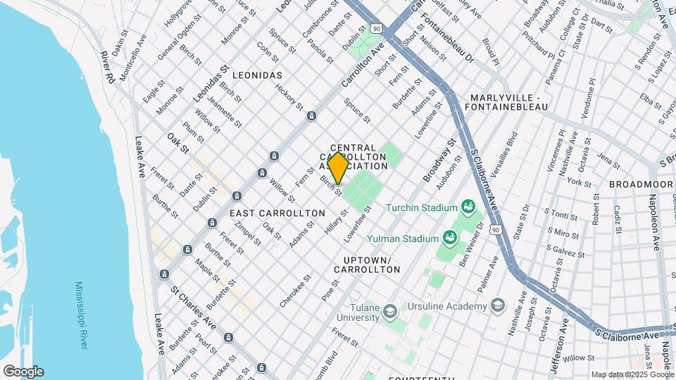 7709-7711 Birch St Map and Location Details