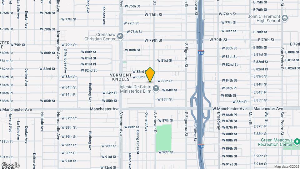 817 W 84th St Map and Location Details