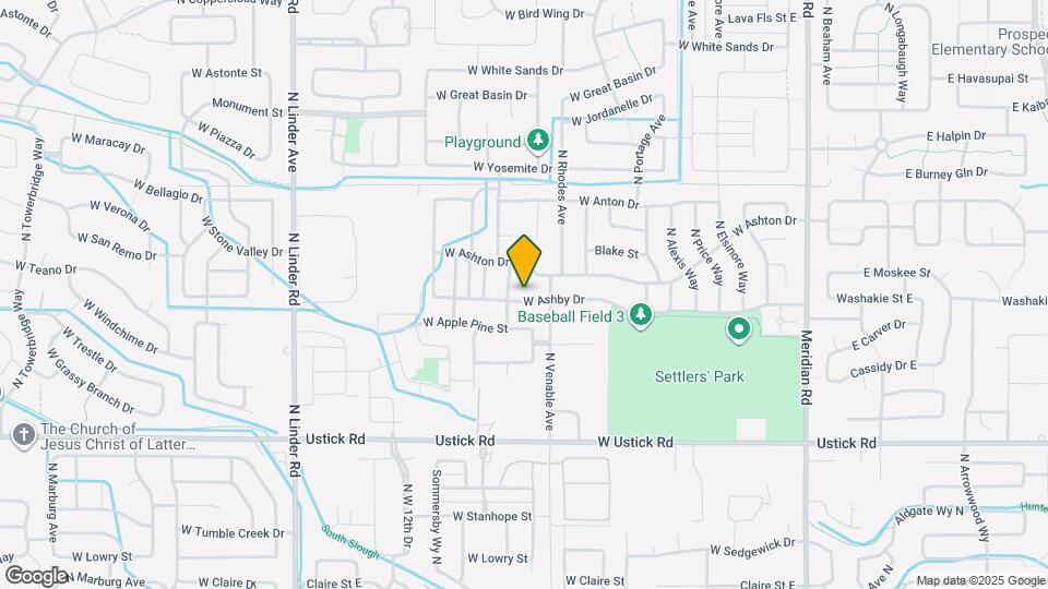 890 W Ashby Dr Map and Location Details