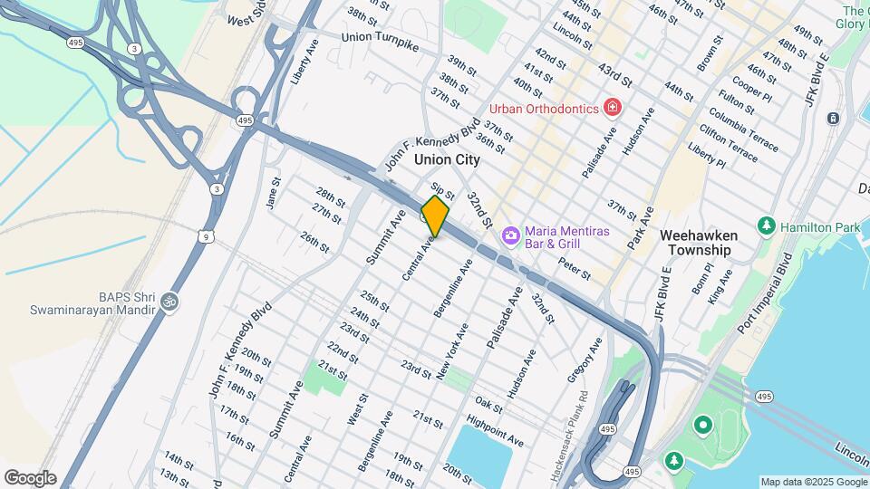 The Centro Mapa y Detalles de la Ubicación