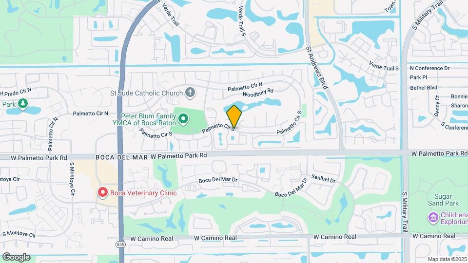 6372 Boca Cir Map and Location Details