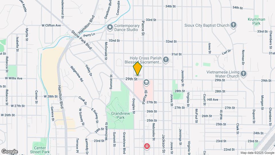 409 29th St Map and Location Details