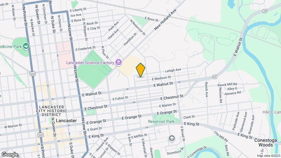 631 E Madison St Map and Location Details