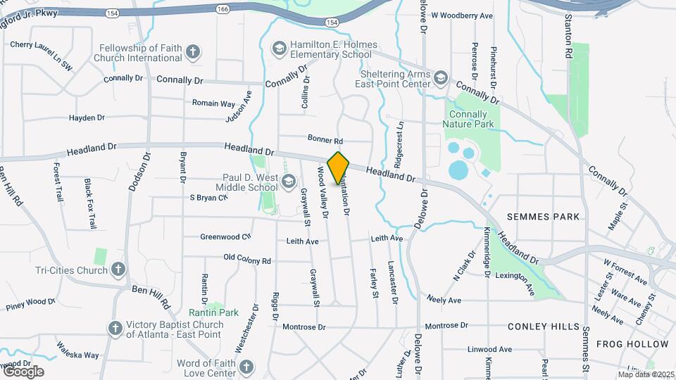 2439 Plantation Dr Map and Location Details