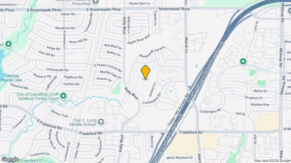 18528 Shadow Ridge Dr Map and Location Details