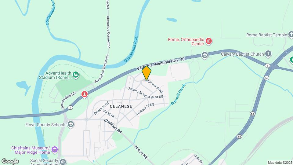 5 Locust St NE Map and Location Details