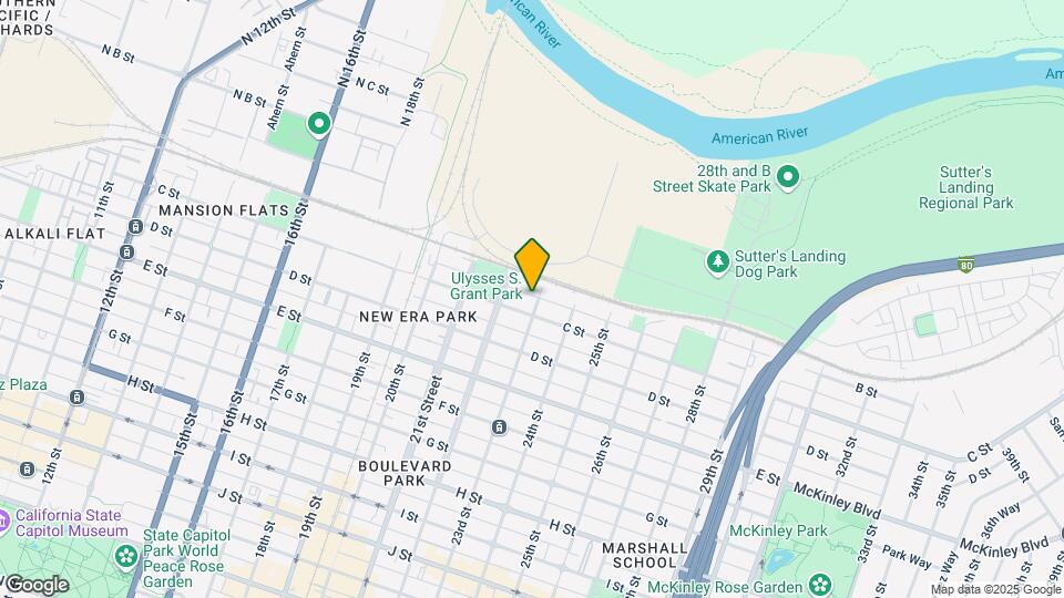 216 23rd St, Unit A Map and Location Details