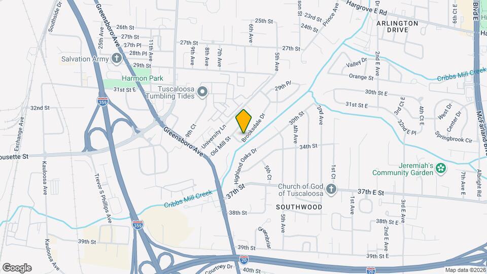 690 Brooksdale Dr Map and Location Details