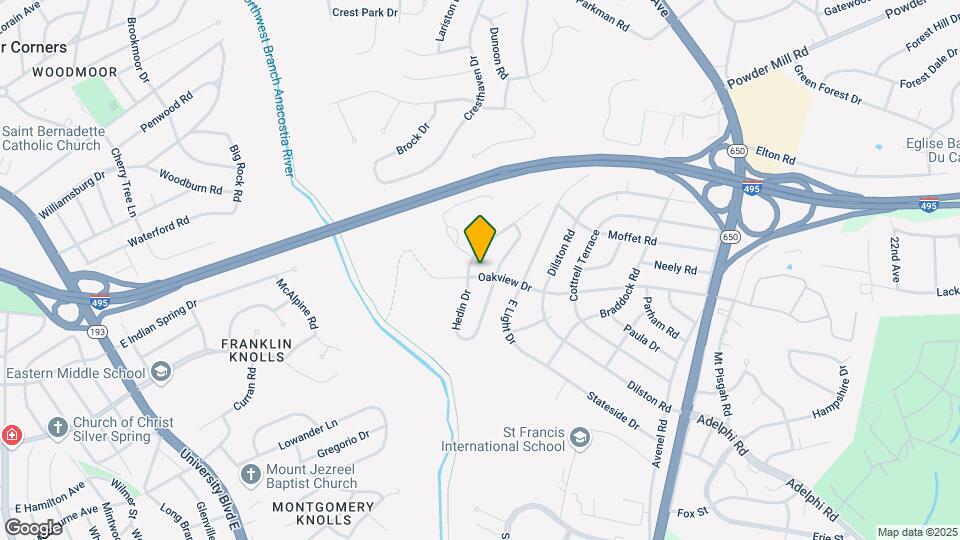 1202 Oakview Dr Map and Location Details
