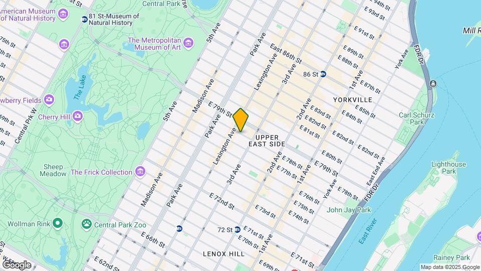 164 East 78th Street Map and Location Details