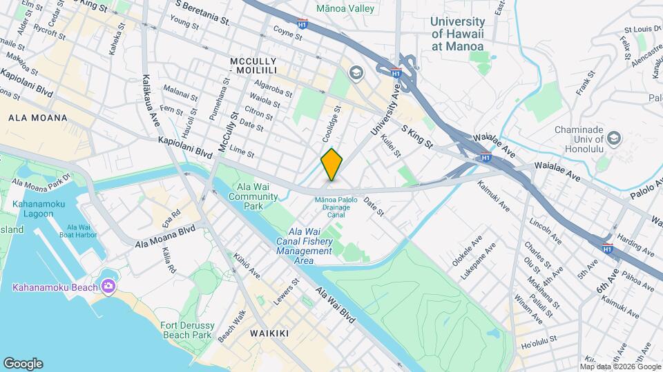 625 University Ave Map and Location Details