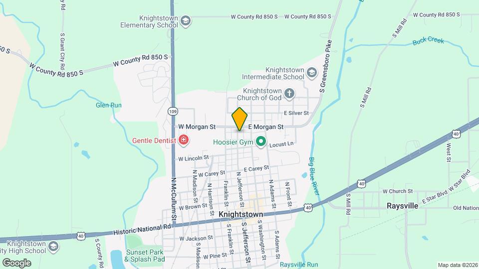 441 N Jefferson St Map and Location Details