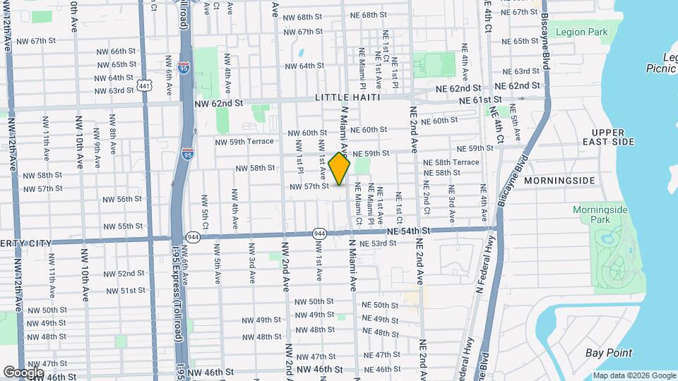 18 NW 57th St Map and Location Details