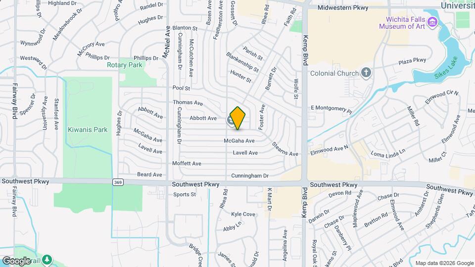 2953 Stearns Ave Map and Location Details