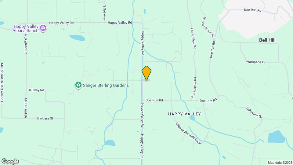 3582 Happy Valley Rd Map and Location Details