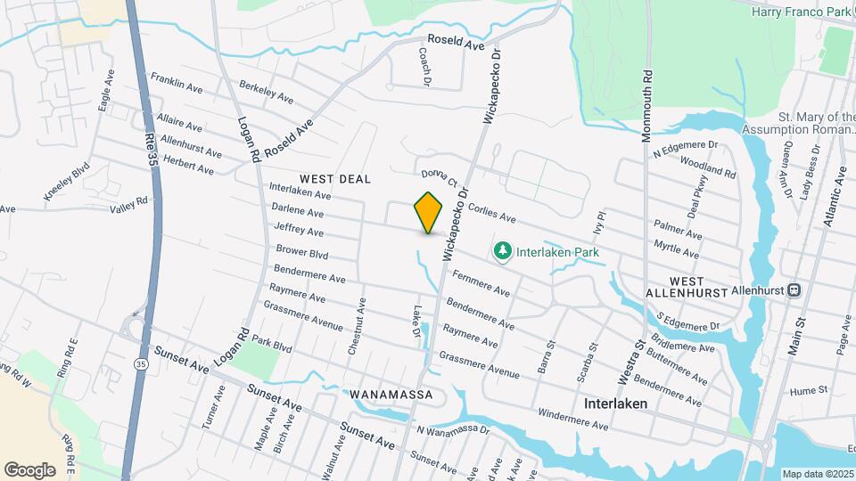 900 Darlene Ave Map and Location Details