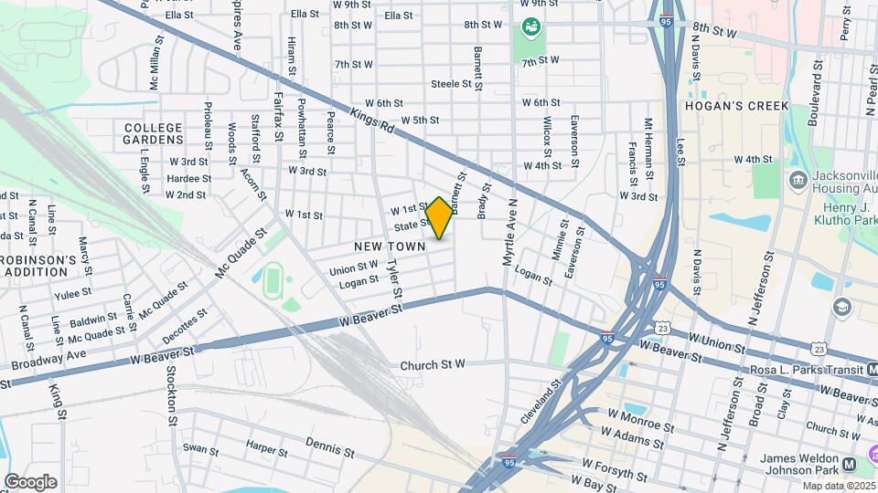 1423 Union St Mapa y Detalles de la Ubicación