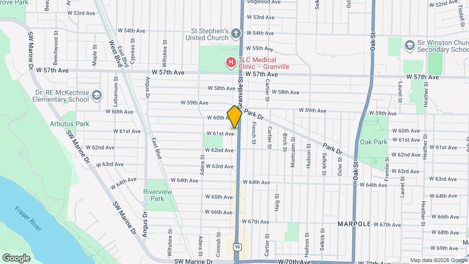 1503 61st Av W Map and Location Details