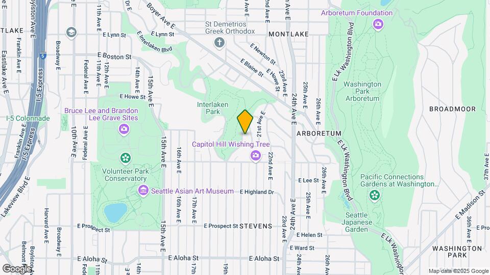 1614 20th Ave E Mapa y Detalles de la Ubicación