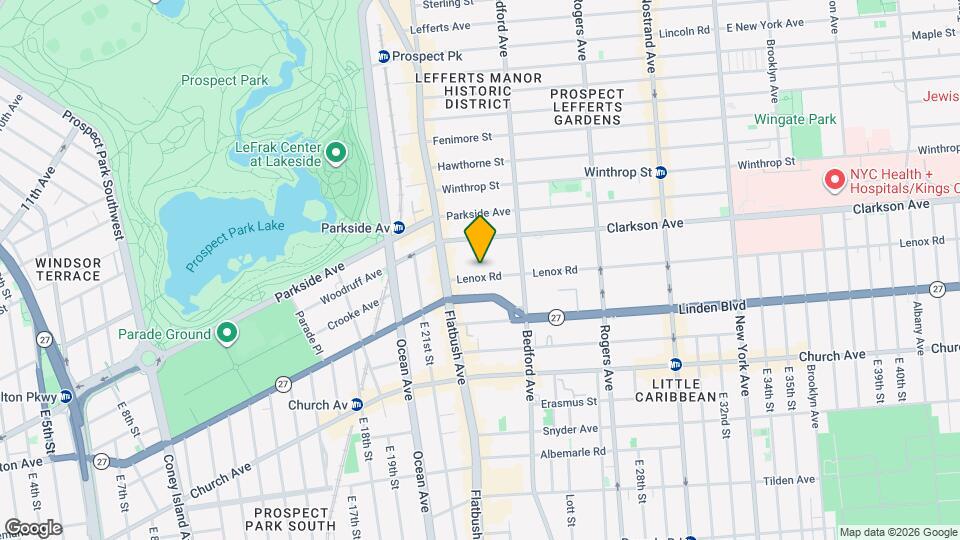 45 Lenox Rd Map and Location Details