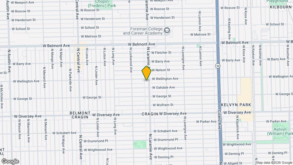 2946 N Laramie Ave Map and Location Details