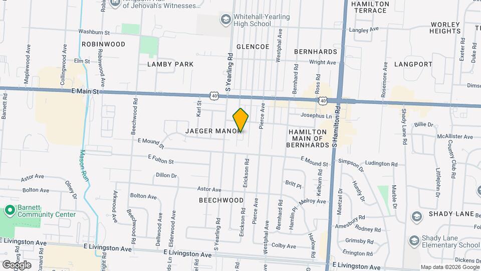 1026 Elaine Rd Mapa y Detalles de la Ubicación