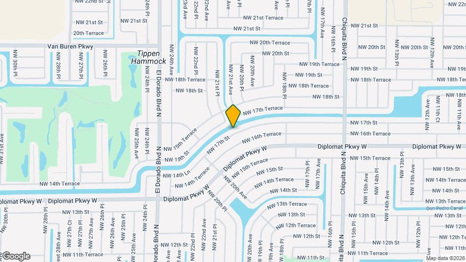 2027 NW 17th St Map and Location Details