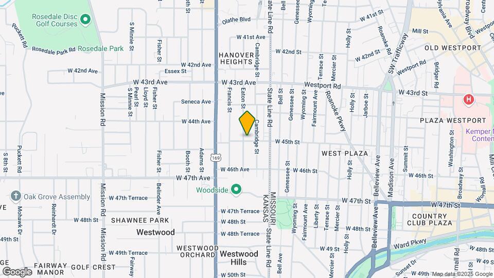 4461 Eaton St, Unit 1 Map and Location Details