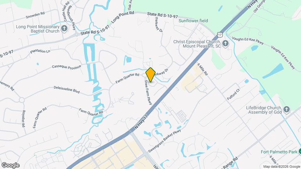 1155 Monaco Dr Map and Location Details