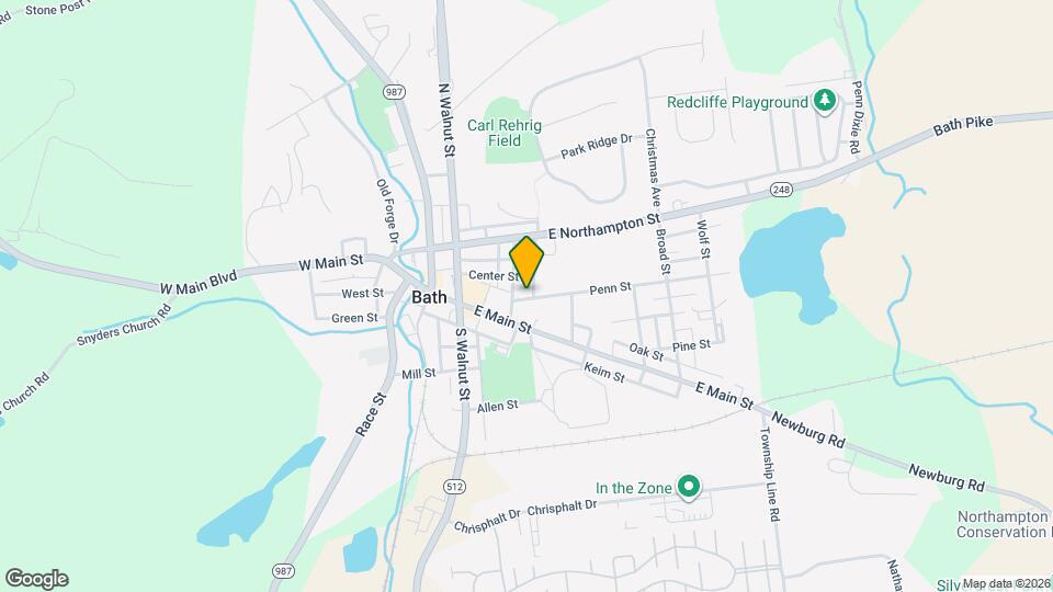 213 Penn St Map and Location Details