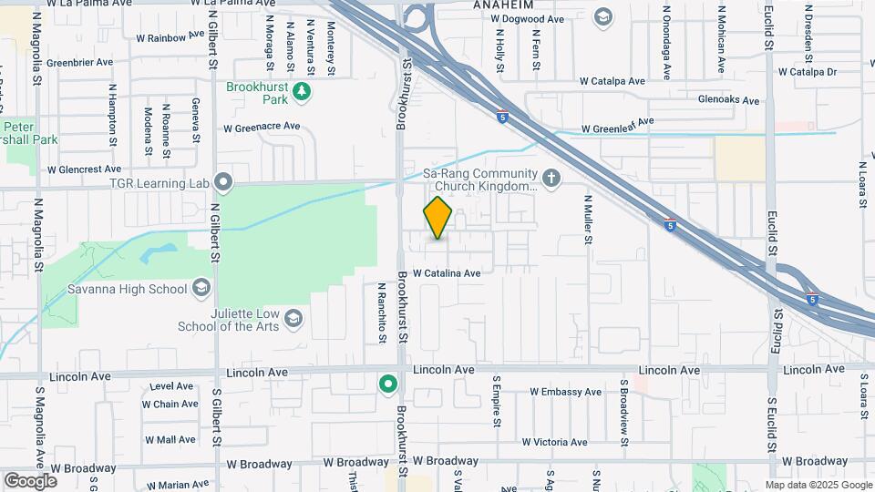 2153 W Brownwood Ave Map and Location Details