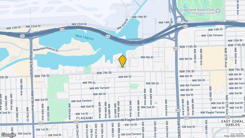4713 NW 7th St Map and Location Details