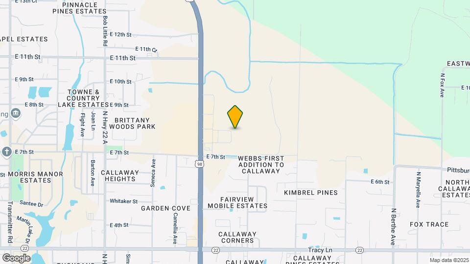 5856 Callaway Cir Map and Location Details