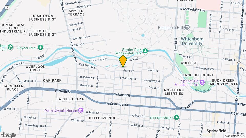 900 Grant St Map and Location Details