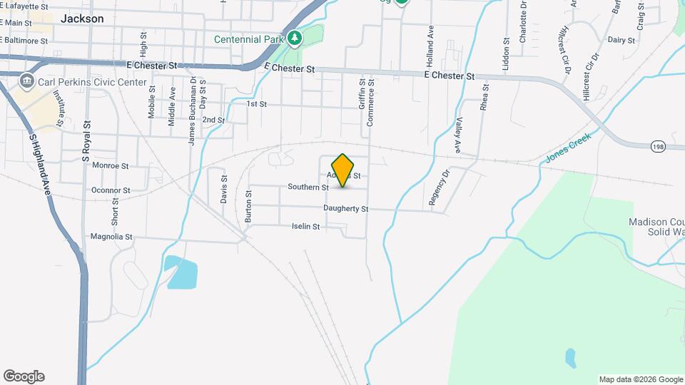 320 Southern St Map and Location Details