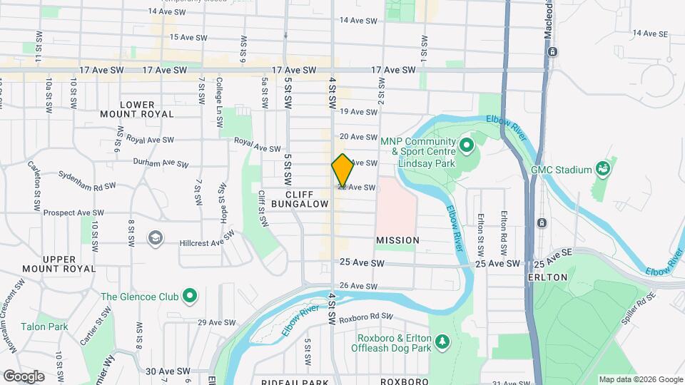 333-122 22 Ave SW Map and Location Details