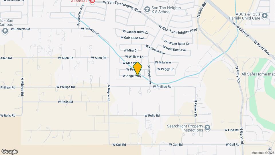 2719 W Angel Way Map and Location Details
