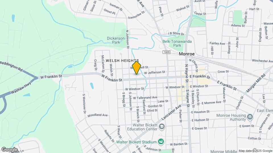 764 W Franklin St Map and Location Details