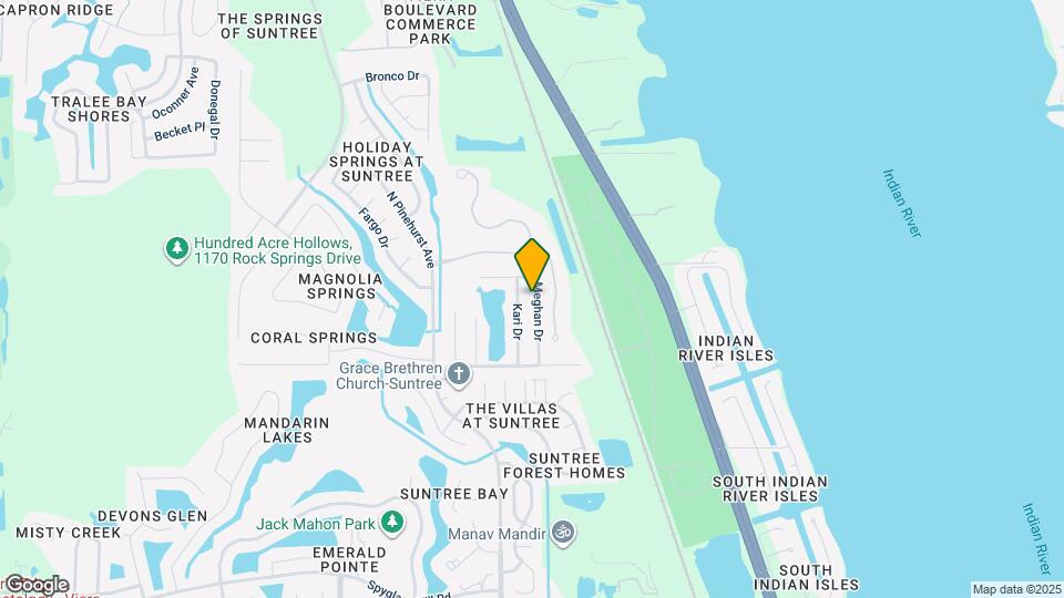 6130 Meghan Dr Map and Location Details