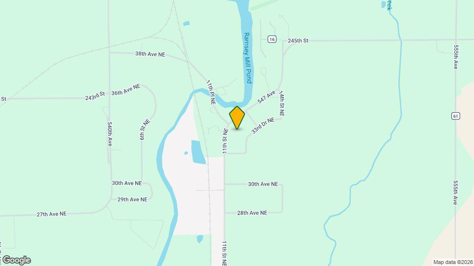 3306 11th St NE Map and Location Details