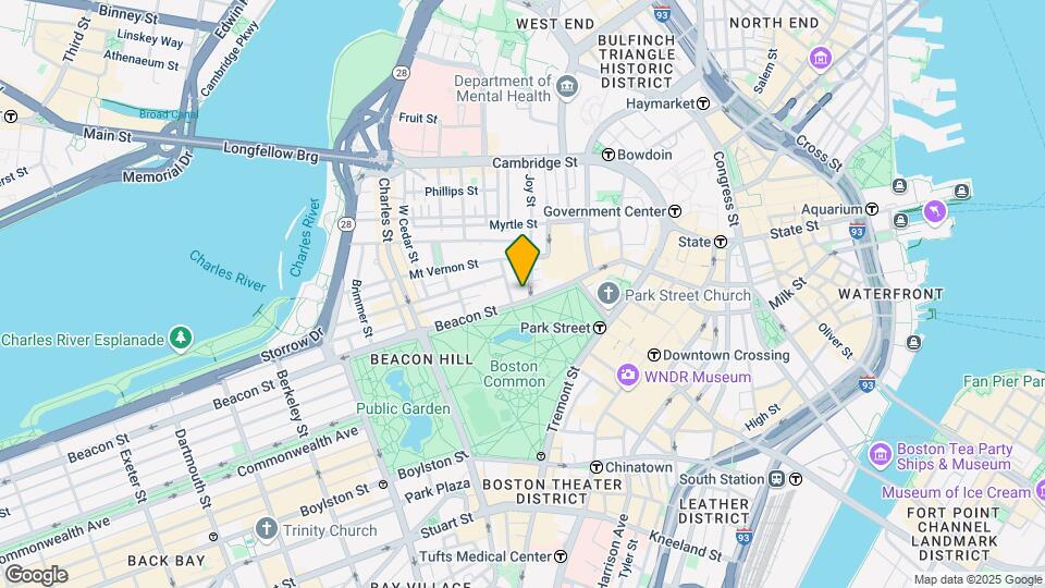 35 Beacon St Mapa y Detalles de la Ubicación
