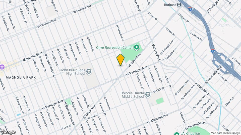 148 N Beachwood Dr, Unit Studio apt. Inc utilities Mapa y Detalles de la Ubicación