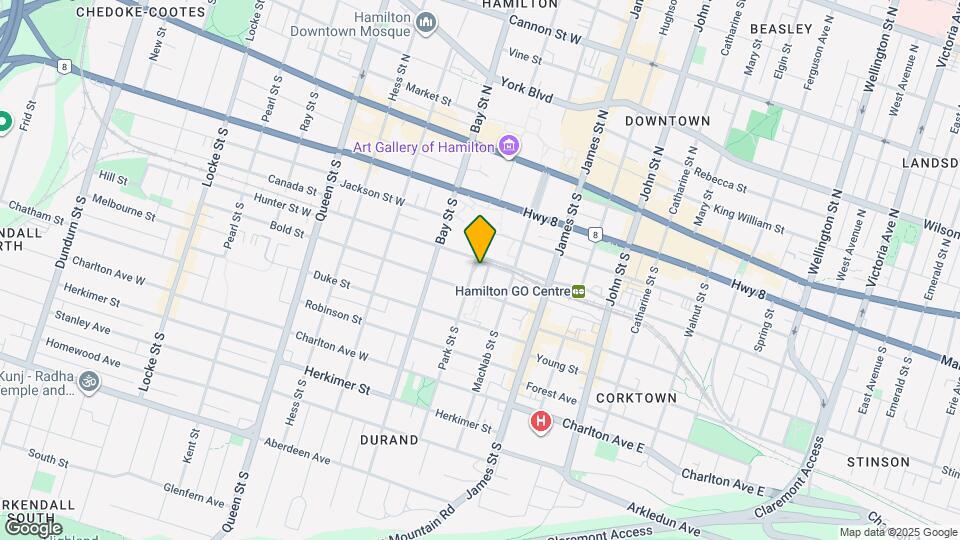 117 Park St S Map and Location Details