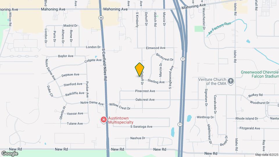 296 Dehoff Dr Map and Location Details