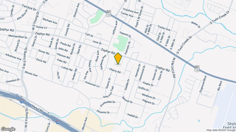 1405 Dugger Cir-Unit -D Map and Location Details
