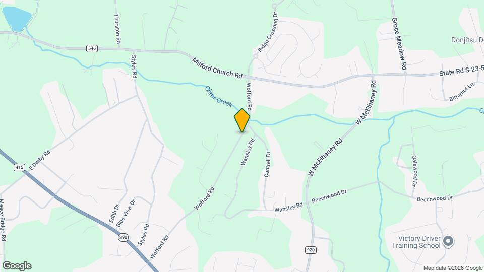 8 Wofford Rd Map and Location Details